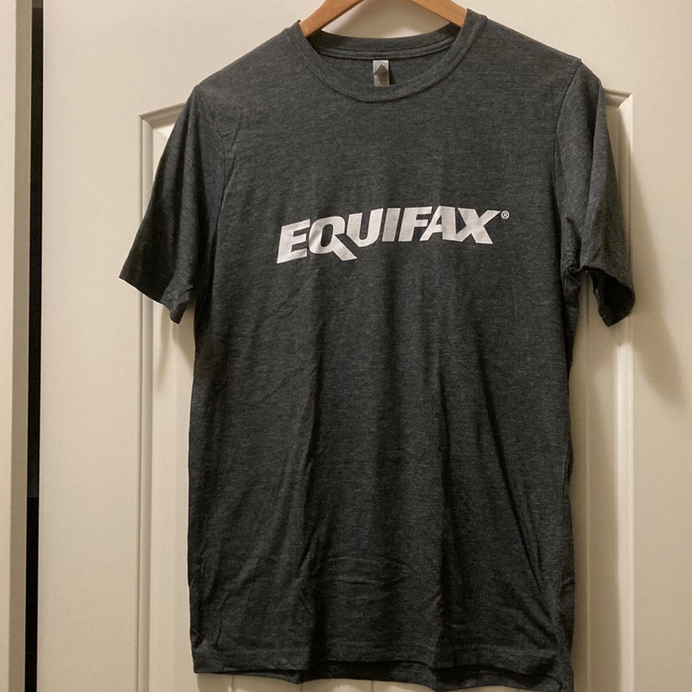 Gray Equifax sport tee
